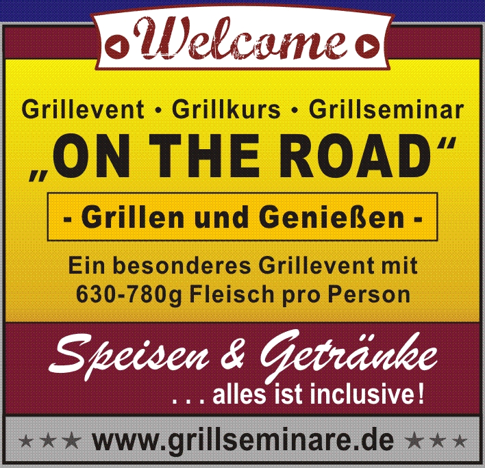 Ein Grillkurs bei dir vor Ort | Mobile Grillschule | Grillkurs ON THE ROAD